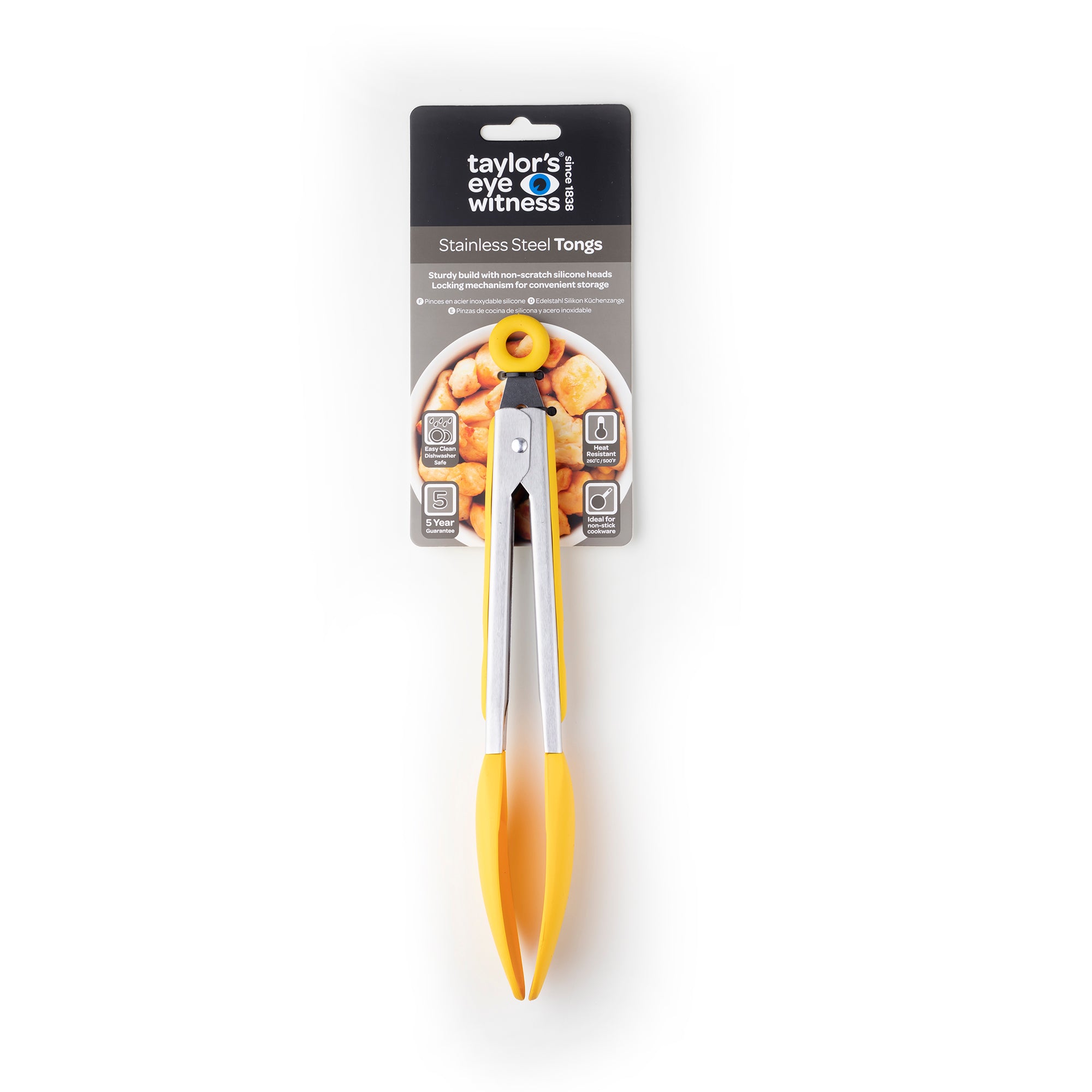 Taylor's Eye Witness - Stainless Steel Tongs (13 Colours)