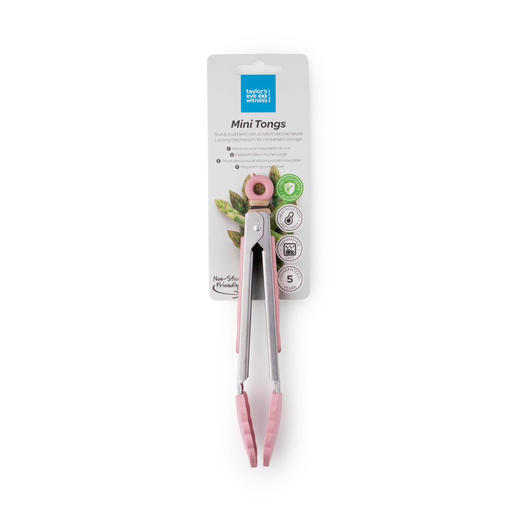 Taylor's Eye Witness - Mini Silicone Tongs 17cm - 12 Colours