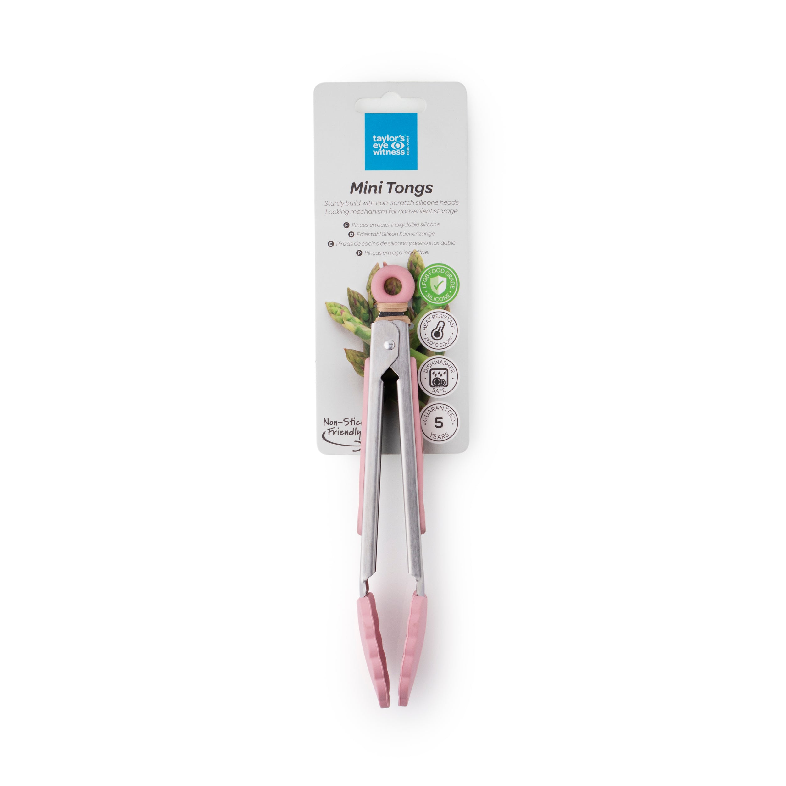 Taylor's Eye Witness - Mini Silicone Tongs 17cm - 12 Colours