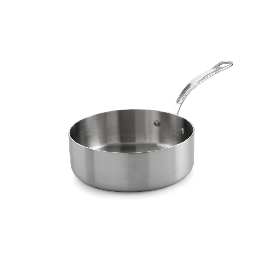 Samuel Groves Stainless Steel Triply Sauté Pan - 16cm