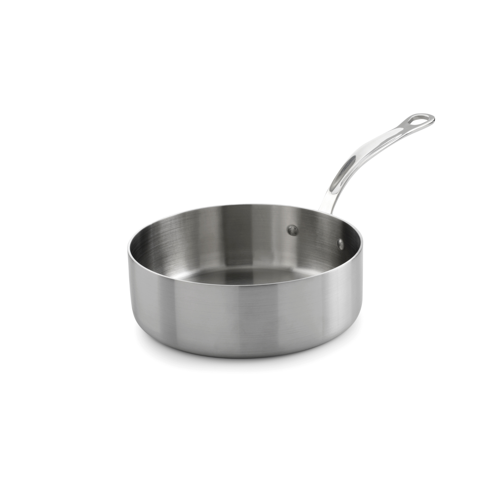 Samuel Groves Stainless Steel Triply Sauté Pan - 16cm