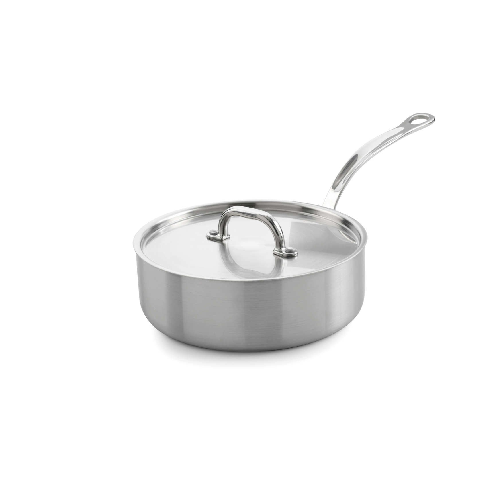 Samuel Groves Stainless Steel Triply Sauté Pan - 16cm
