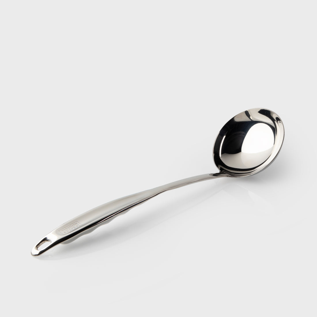 Sabatier Professional Mirror Polished Stainless Steel Ladle - 33cm