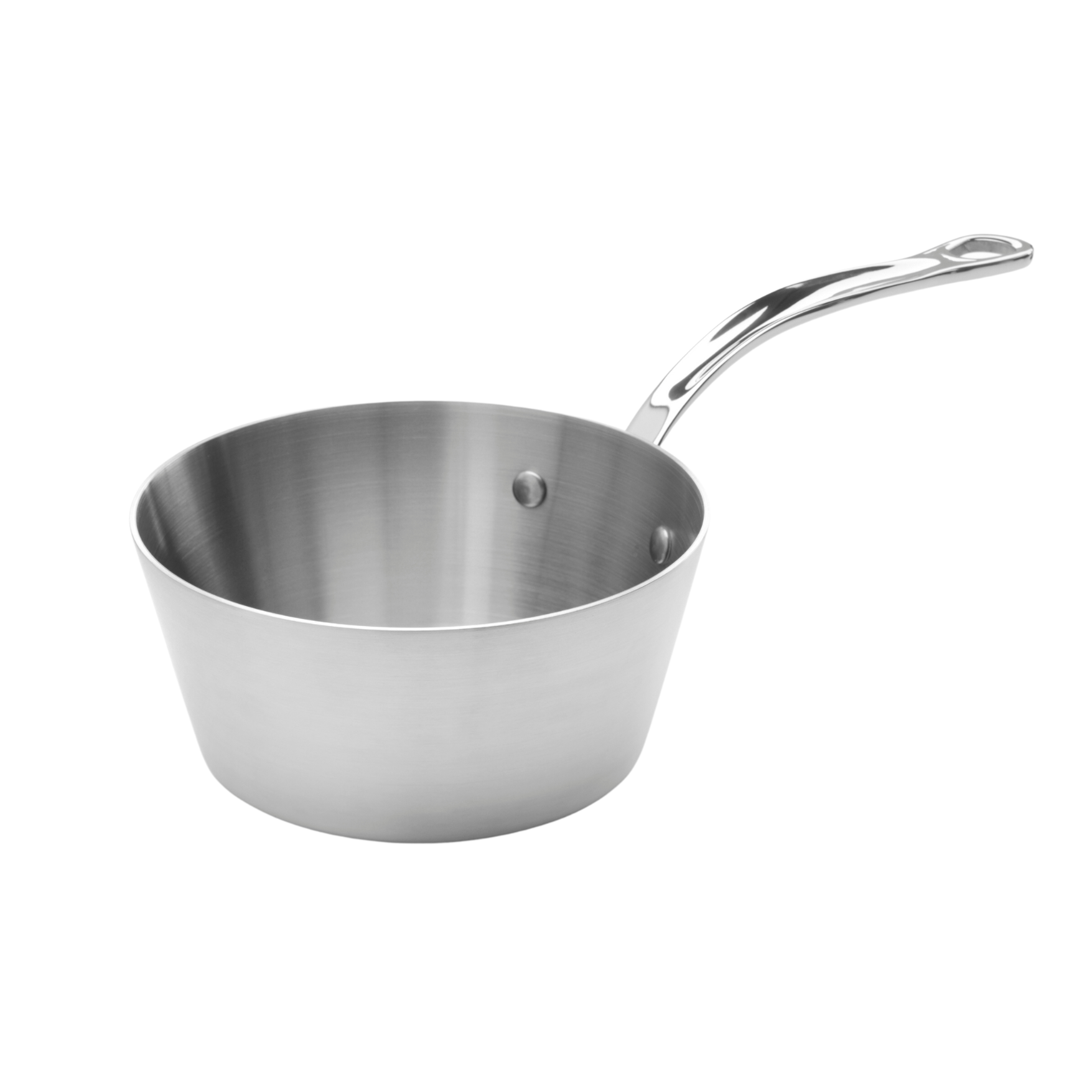 Samuel Groves Classic Stainless Steel Triply Tapered Saucepan - 16cm