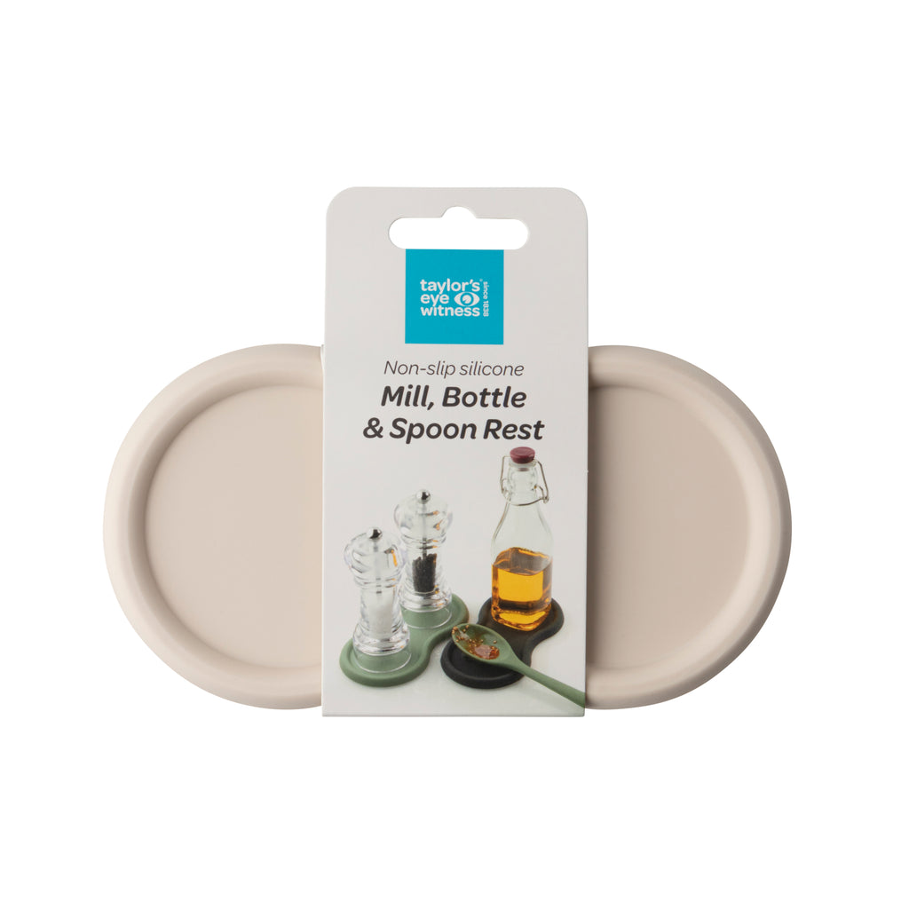Taylor's Eye Witness - Silicone Salt & Pepper Mill and Bottle Stand - 3 Colours