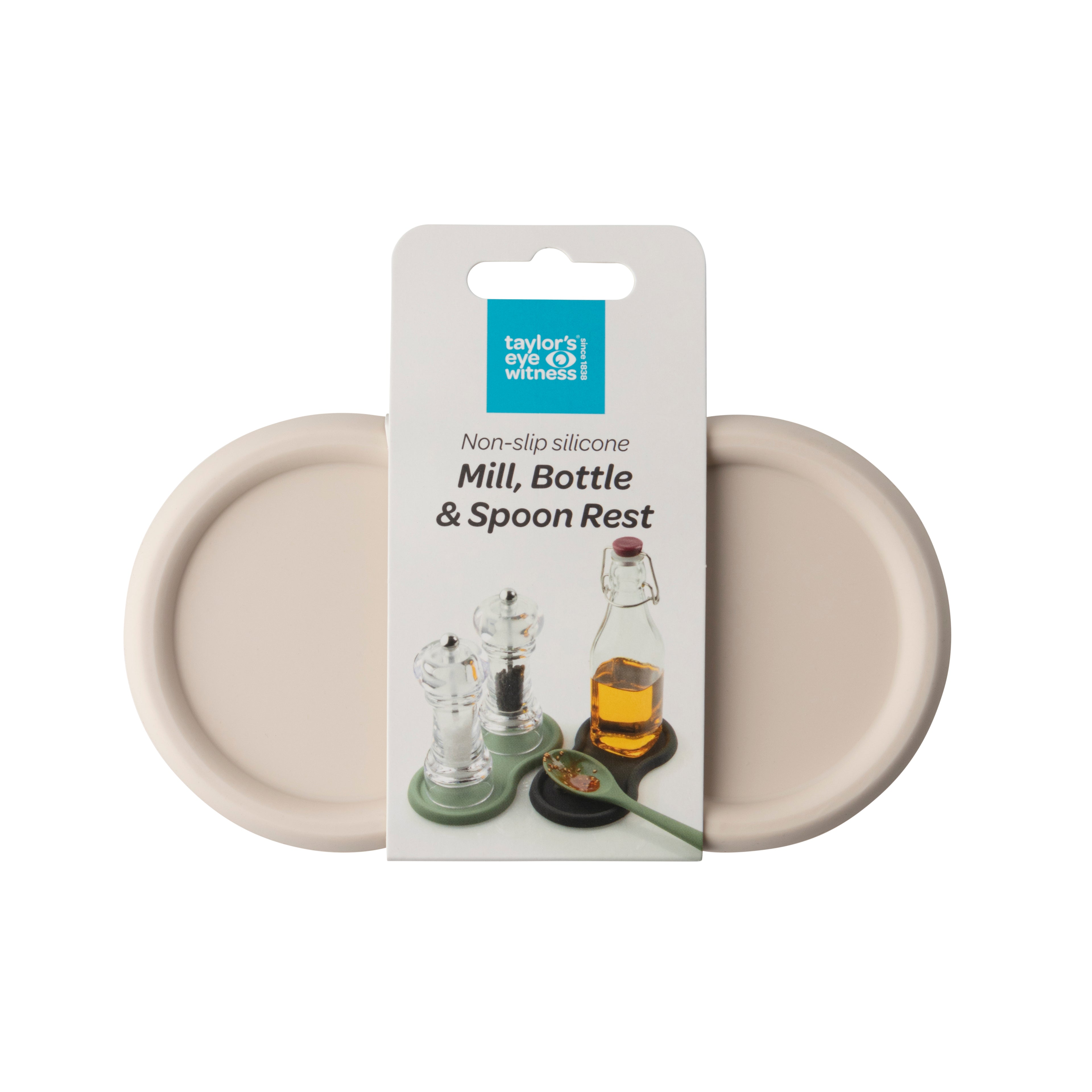 Taylor's Eye Witness - Silicone Salt & Pepper Mill and Bottle Stand - 3 Colours