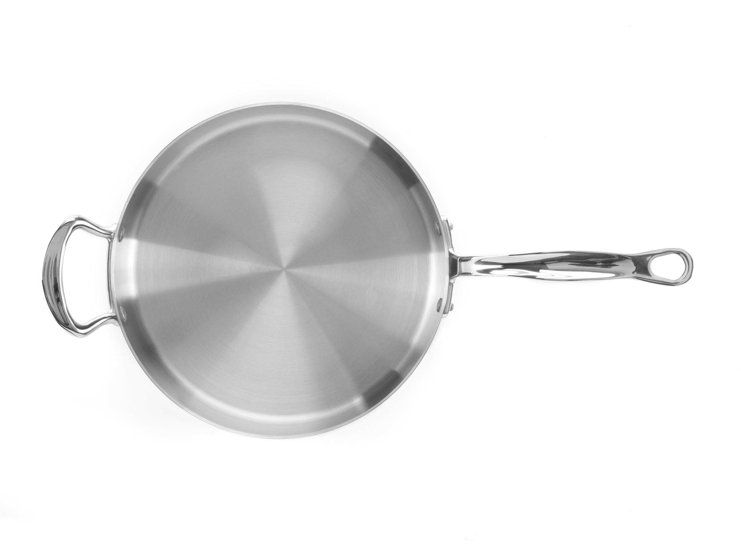 Samuel Groves Stainless Steel Triply Sauté Pan with Lid - 26cm