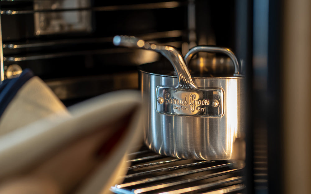 Samuel Groves Classic 18cm Tri-Ply Saucepan with Lid