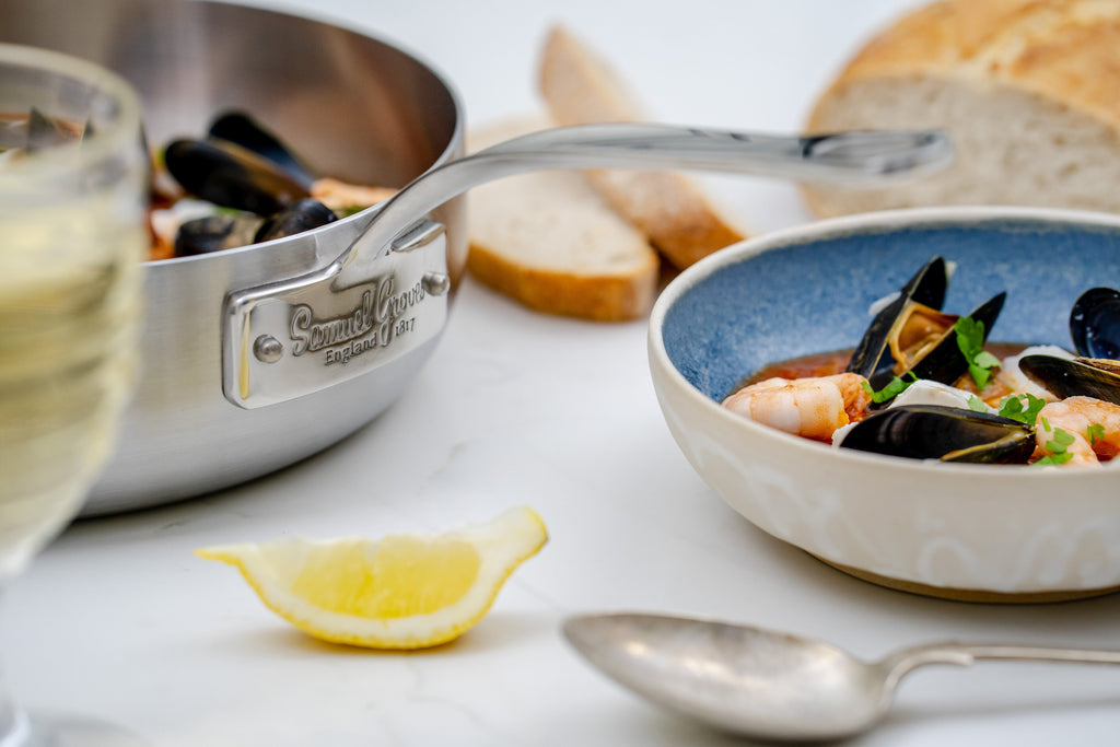 Samuel Groves Classic Tri-Ply Chef Pan - 28cm