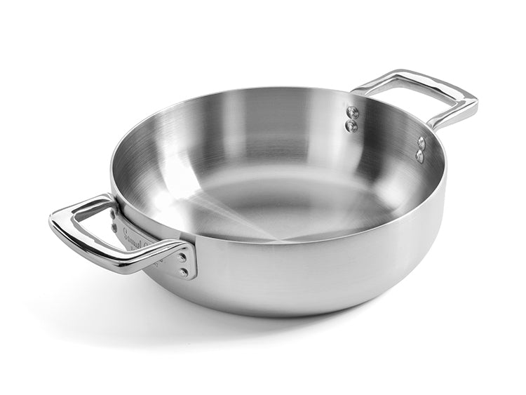 Samuel Groves Urban Series 26cm Stainless Steel Triply Chefs Pan with Domed Lid