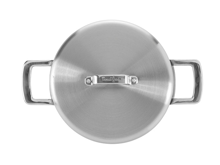 Samuel Groves Urban Series 26cm Stainless Steel Triply Chefs Pan with Domed Lid