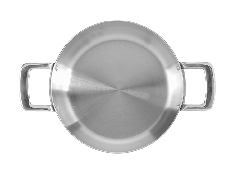 Samuel Groves Urban Series 26cm Stainless Steel Triply Chefs Pan with Domed Lid