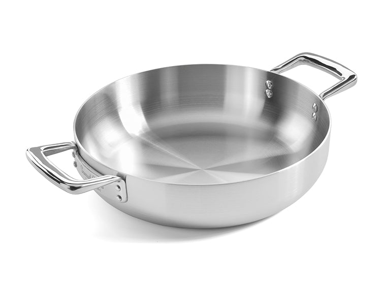 Samuel Groves Urban Series 30cm Stainless Steel Triply Chefs Pan with Domed Lid