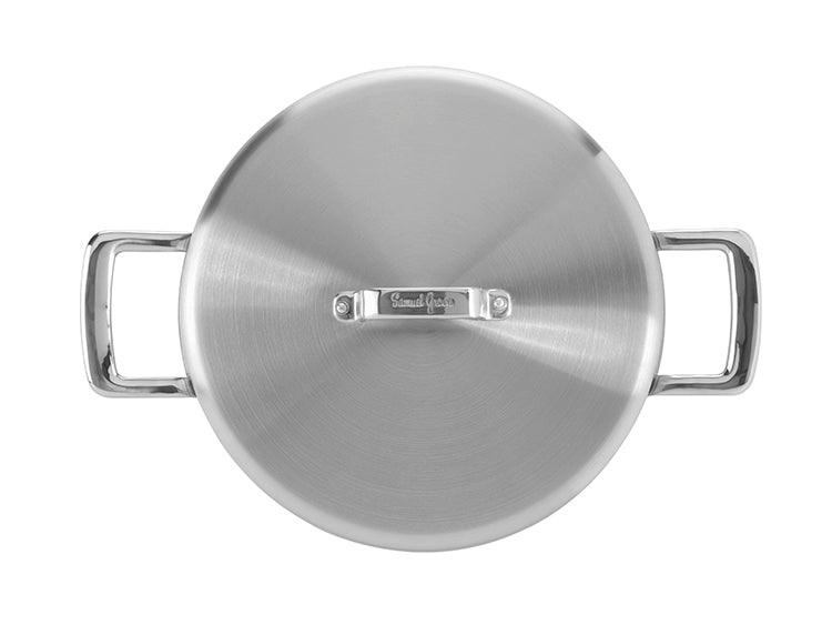 Samuel Groves Urban Series 30cm Stainless Steel Triply Chefs Pan with Domed Lid