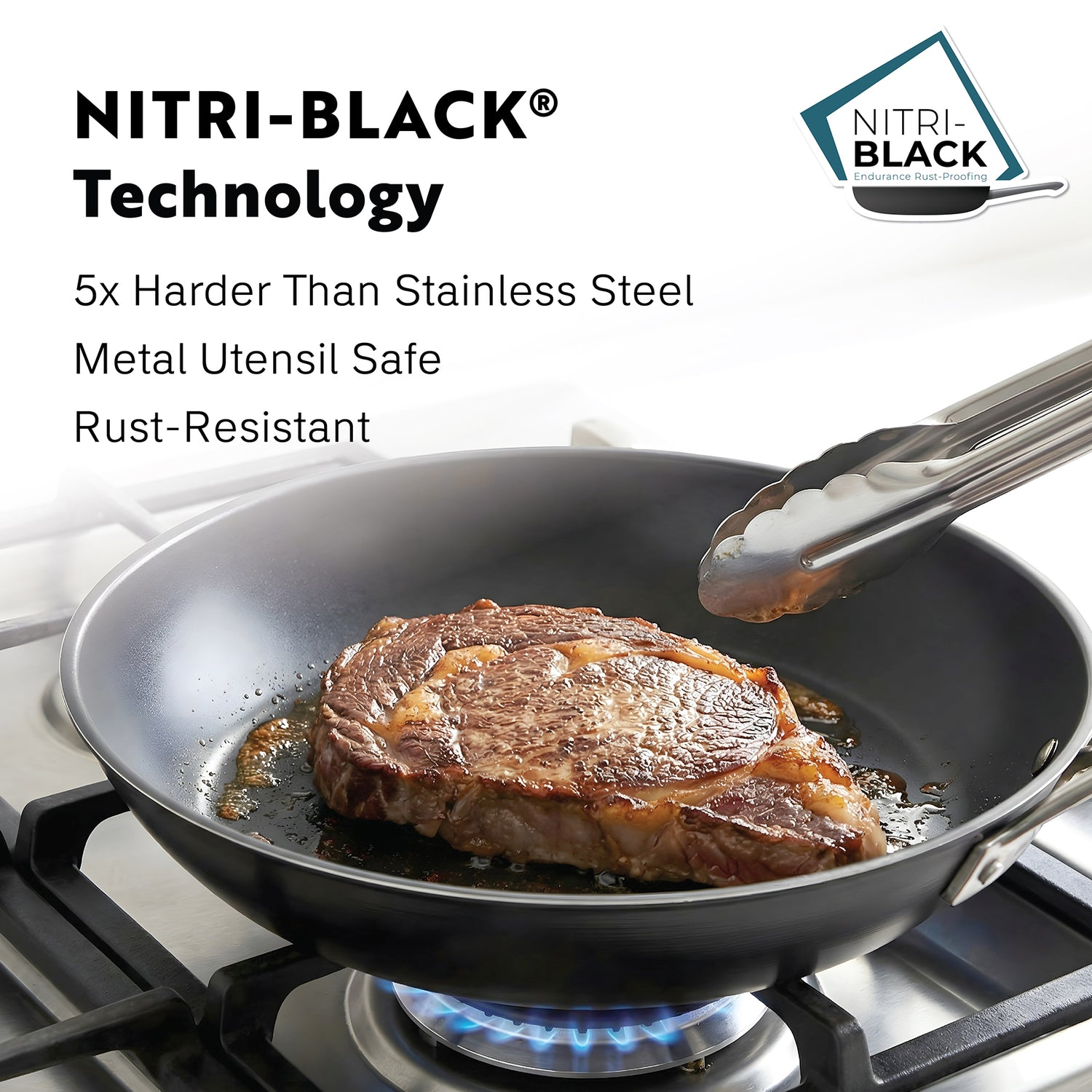 Procasa Pre-seasoned Tri-ply Carbon Steel Pan 30cm -PRE-ORDER