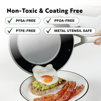 Procasa Pre-seasoned Tri-ply Carbon Steel Pan 30cm -PRE-ORDER