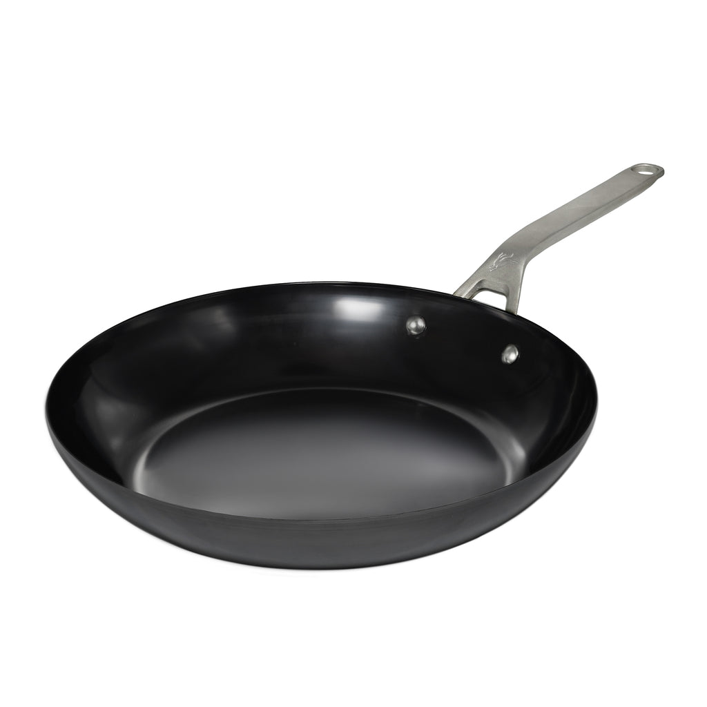 Saveur Selects NITRI-BLACK™ Carbon Steel Frying Pan - 30cm / 12" - Voyage Series