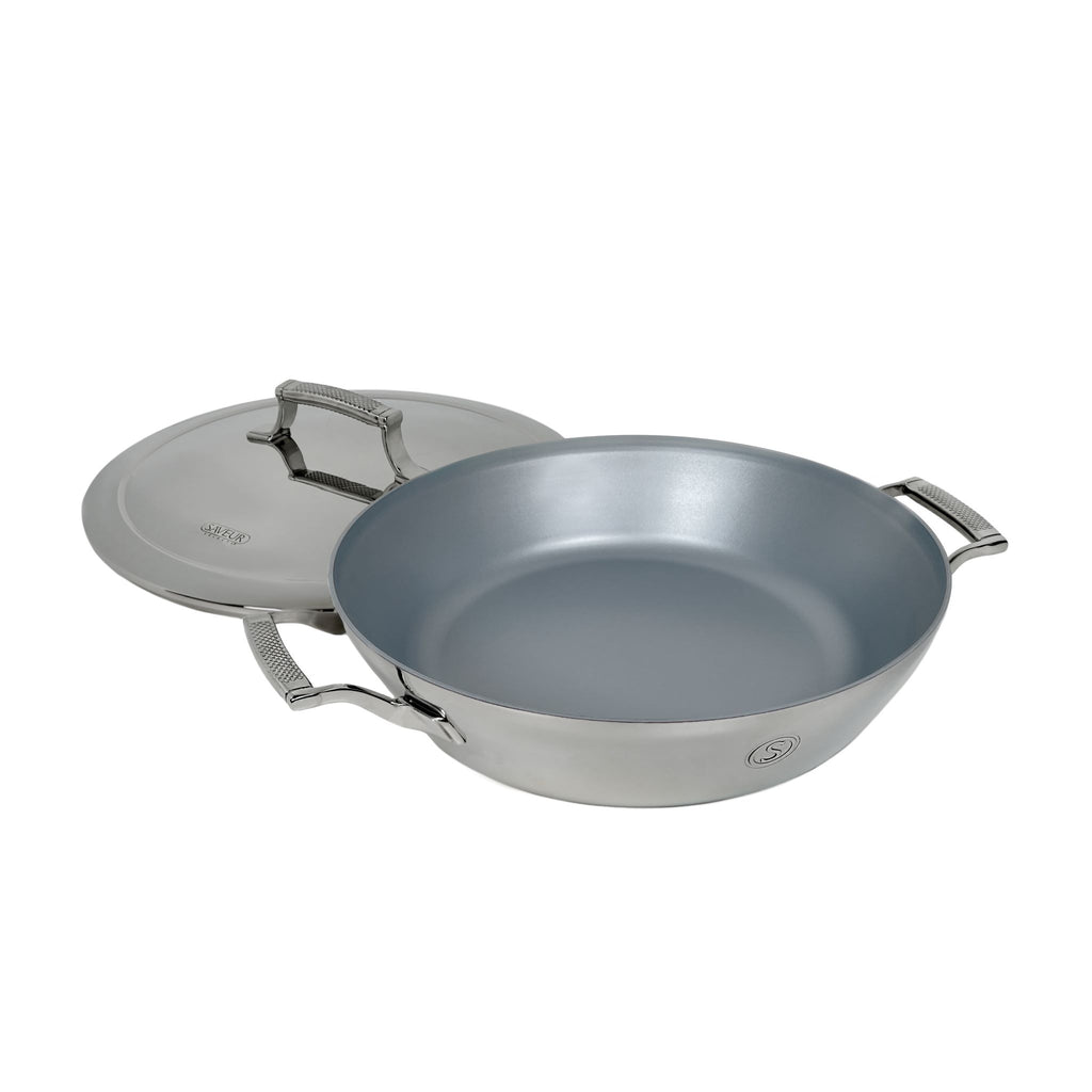 Saveur Selects Voyage Series Tri-ply Non-stick Everyday pan with Lid - 30cm