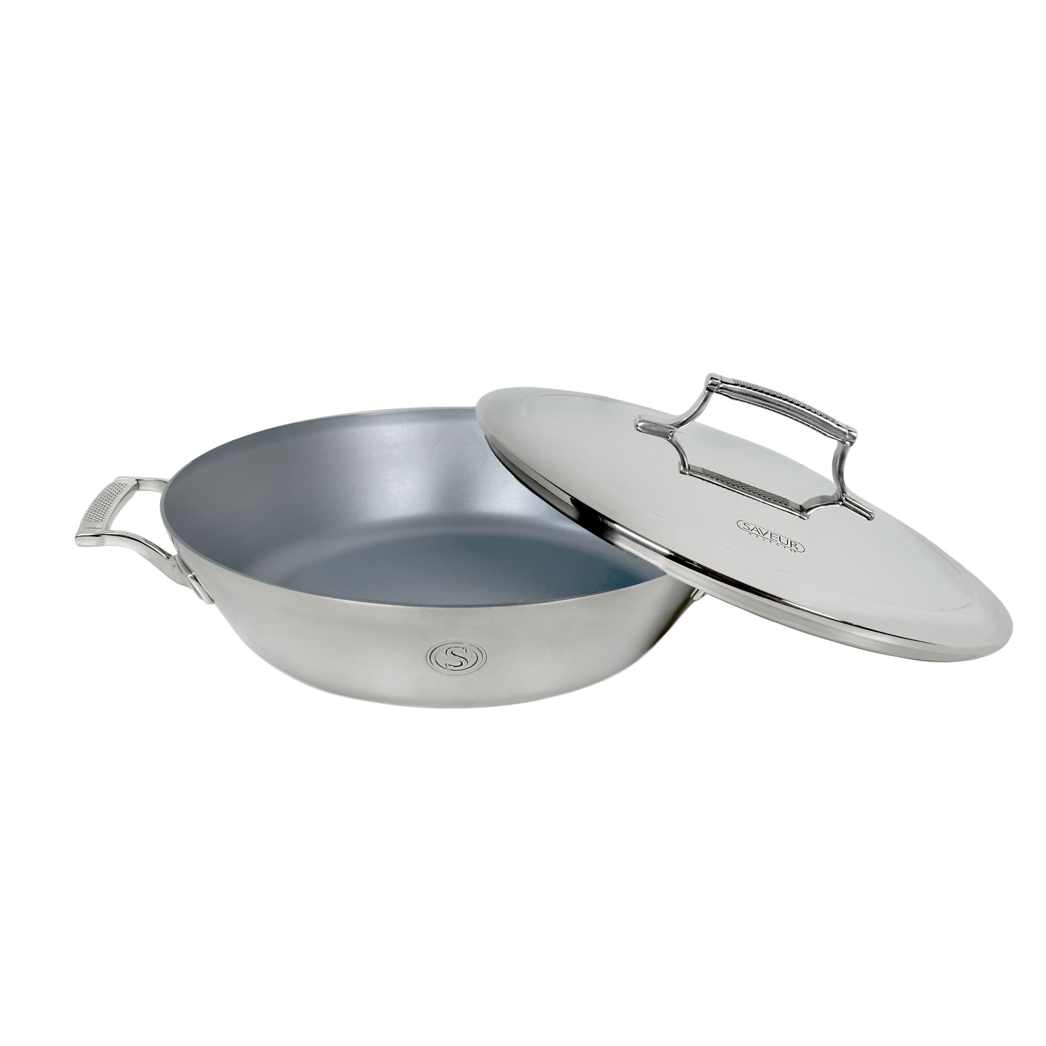 Saveur Selects Voyage Series Tri-ply Non-stick Everyday pan with Lid - 30cm