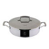 SAVEUR Selects Voyage Series Tri-Ply Stainless Steel Sauteuse with insulating Lid -2 Sizes