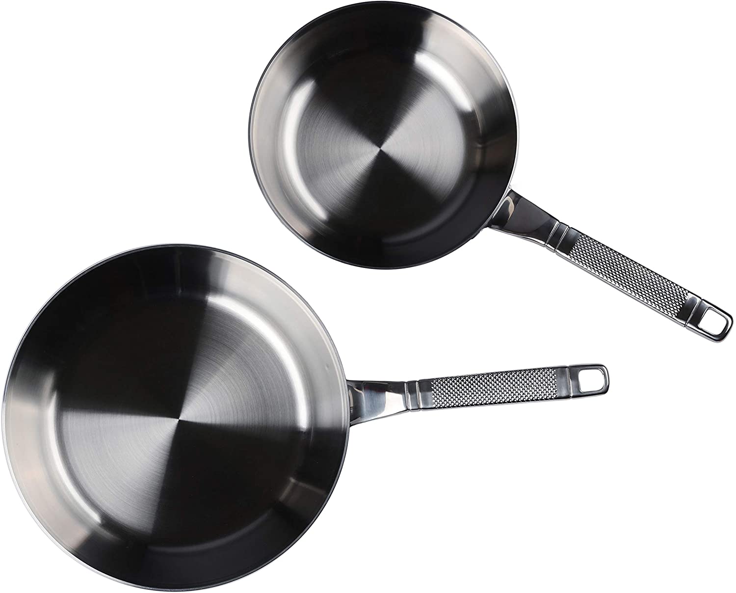 Set of 2 - Saveur Selects Voyage Series Tri-ply  Frying Pans - 20cm & 25cm