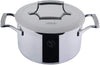Saveur Selects Voyage Series Tri-ply Casserole Pot with Double walled Insulating Lid - 22cm