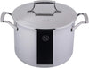 Saveur Selects Voyage Series Tri-ply 7.5L Stockpot with Double walled Insulating Lid - 25cm
