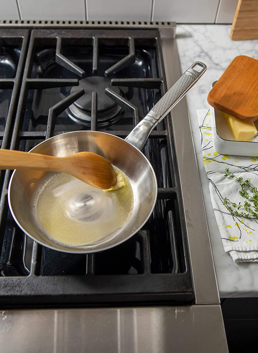 Set of 2 - Saveur Selects Voyage Series Tri-ply  Frying Pans - 20cm & 25cm