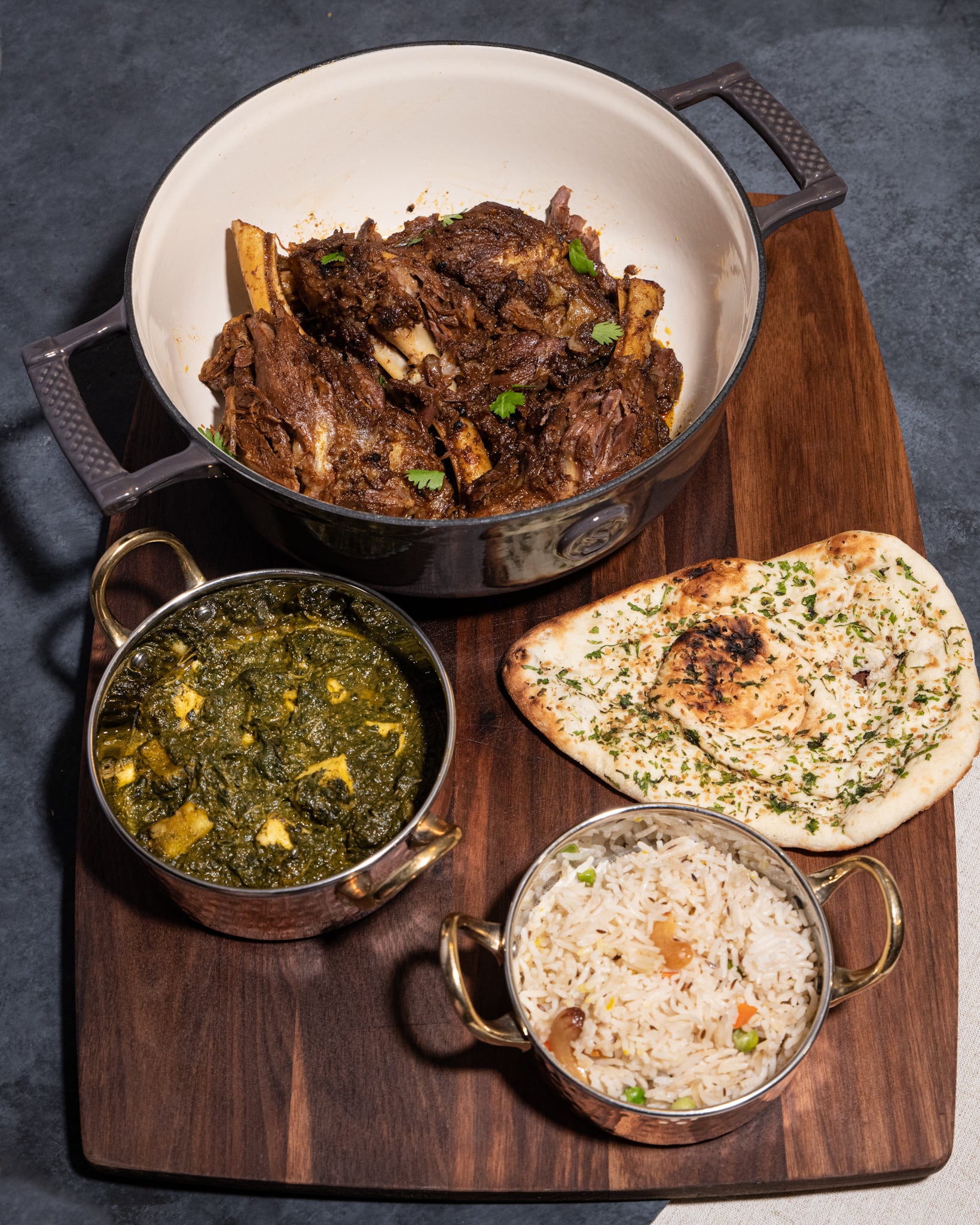 Saveur Selects Voyage Series Enamelled Cast Iron Saucier with Double Walled Insulating Lid - 25cm