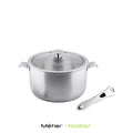 On & Off 22cm Stainless Steel Saucepan with Detachable Handle - Kitchen Square