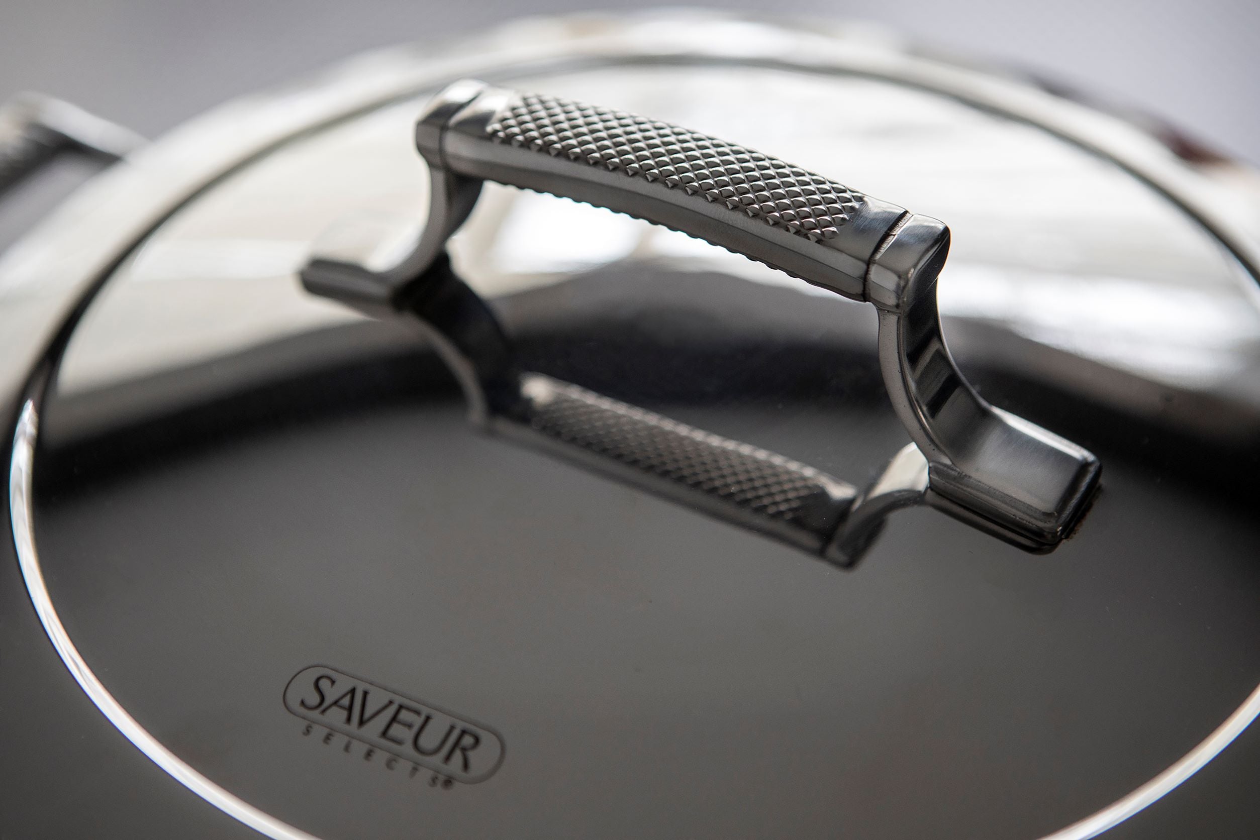 SAVEUR Selects Voyage Series Tri-Ply Stainless Steel Sauteuse with insulating Lid -  2 Sizes