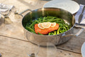 SAVEUR Selects Voyage Series Tri-Ply Stainless Steel Sauteuse with insulating Lid -  2 Sizes
