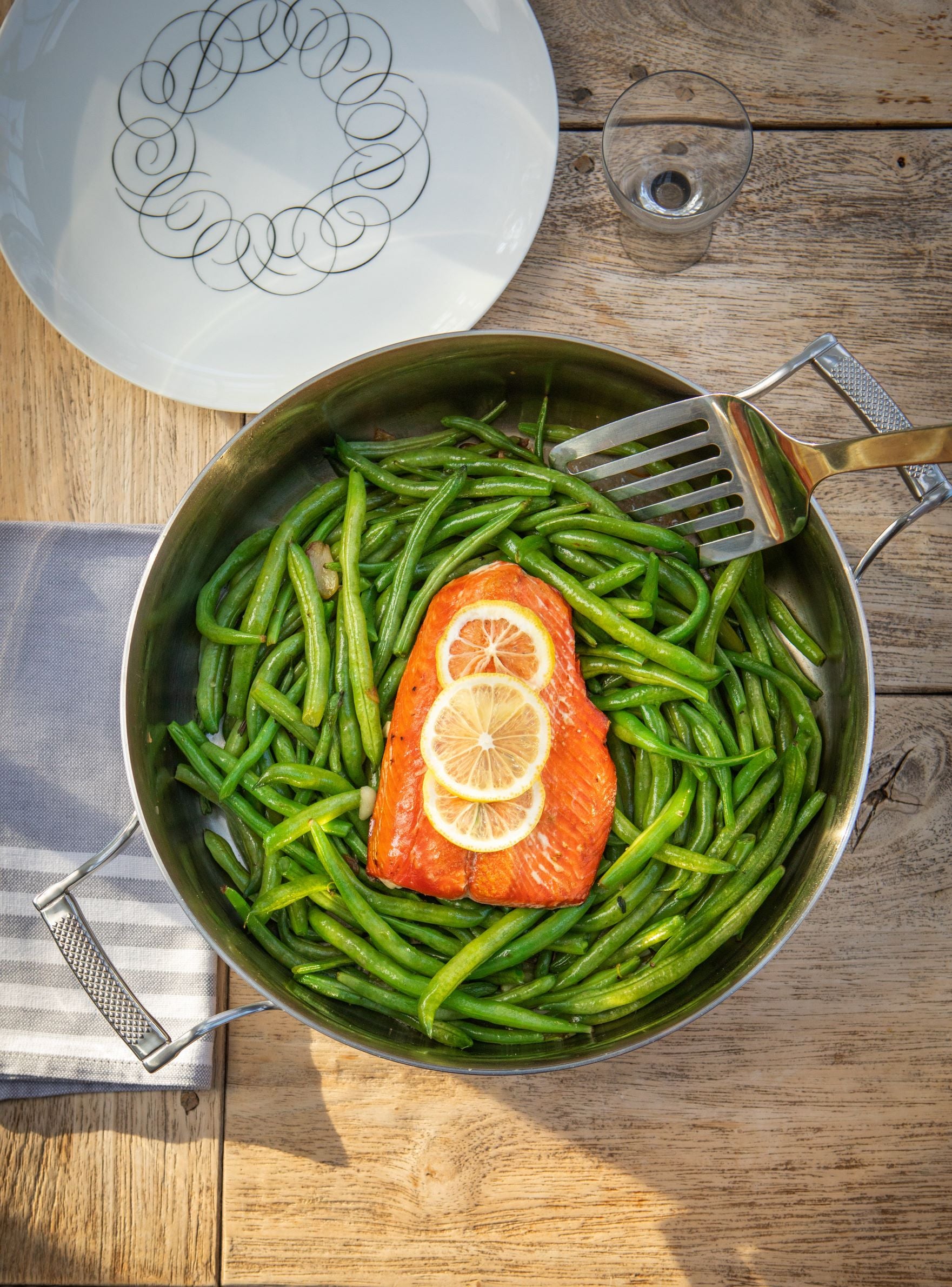 SAVEUR Selects Voyage Series Tri-Ply Stainless Steel Sauteuse with insulating Lid -  2 Sizes