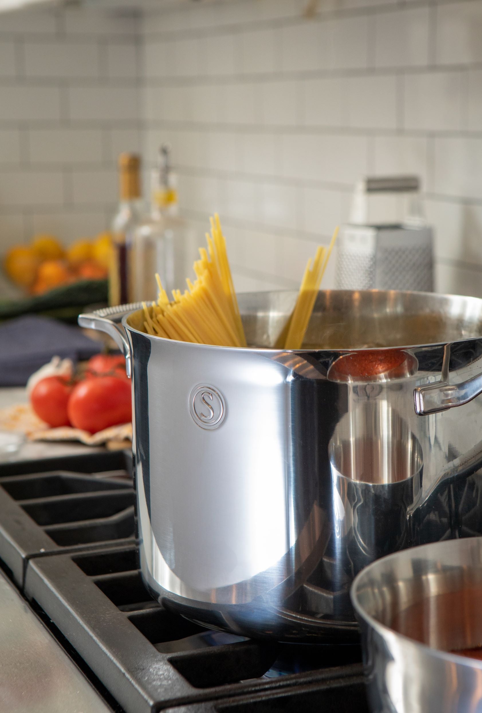 10 Piece - Saveur Selects Voyage Series Tri-ply  Cookware Set - 20cm, 22cm & 25cm sizes
