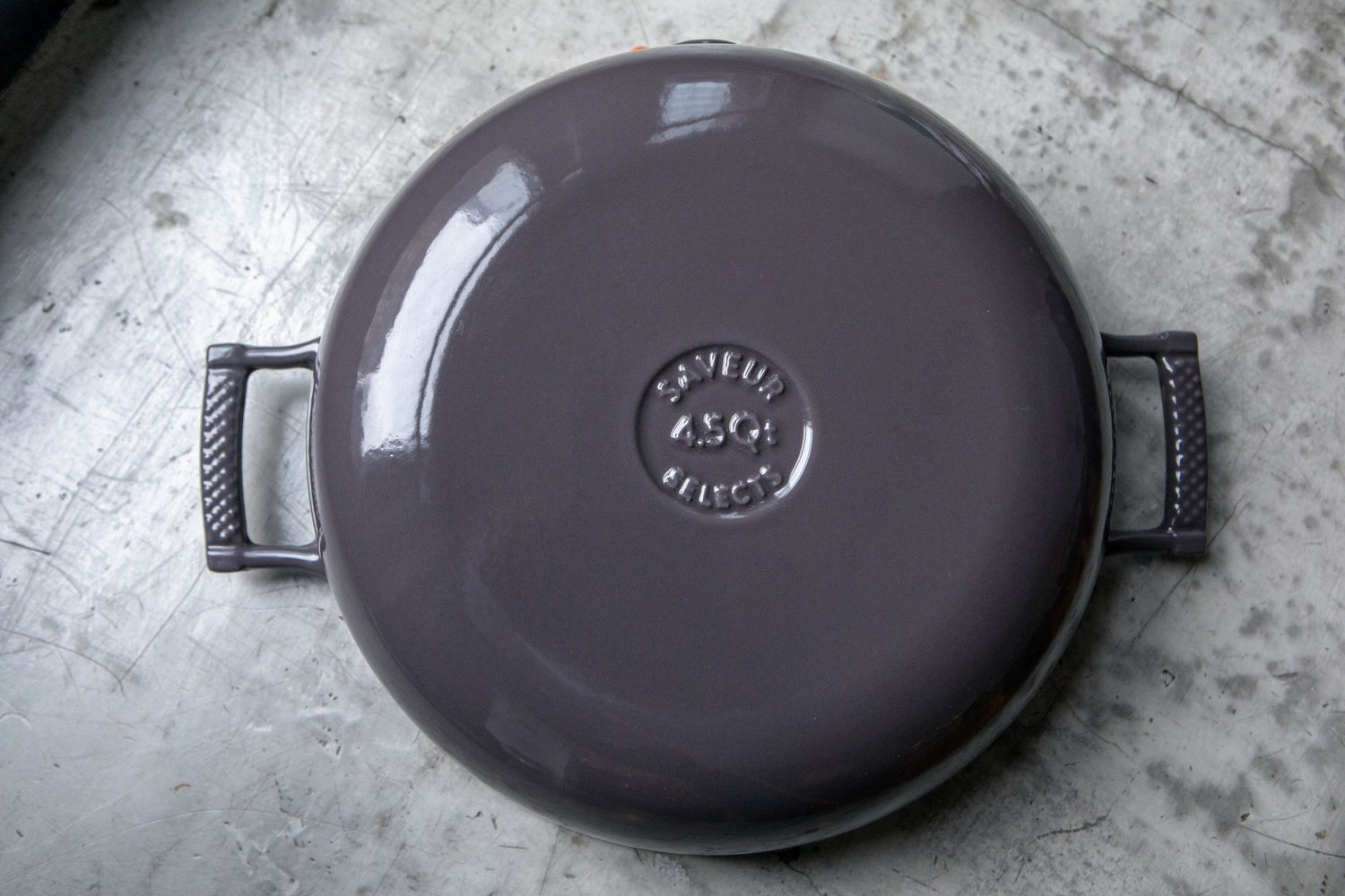 Saveur Selects Enamelled Cast Iron Braiser with Lid / 30cm
